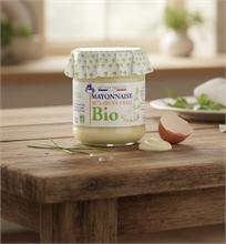 Mayonnaise BIO aux œufs frais biologiques